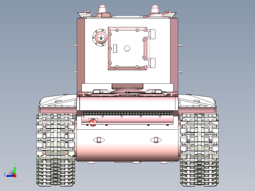 KV-2重型坦克(可驱动约束)右视缩略图