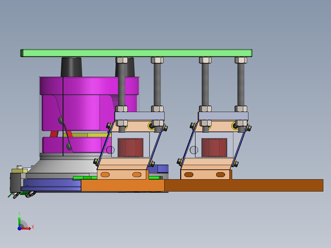 精密振动盘3D振动盘前视图