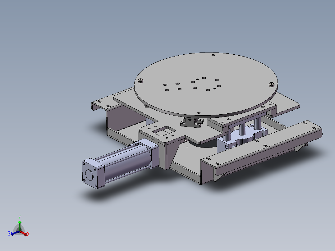 B8_顶升180度旋转机构（）
