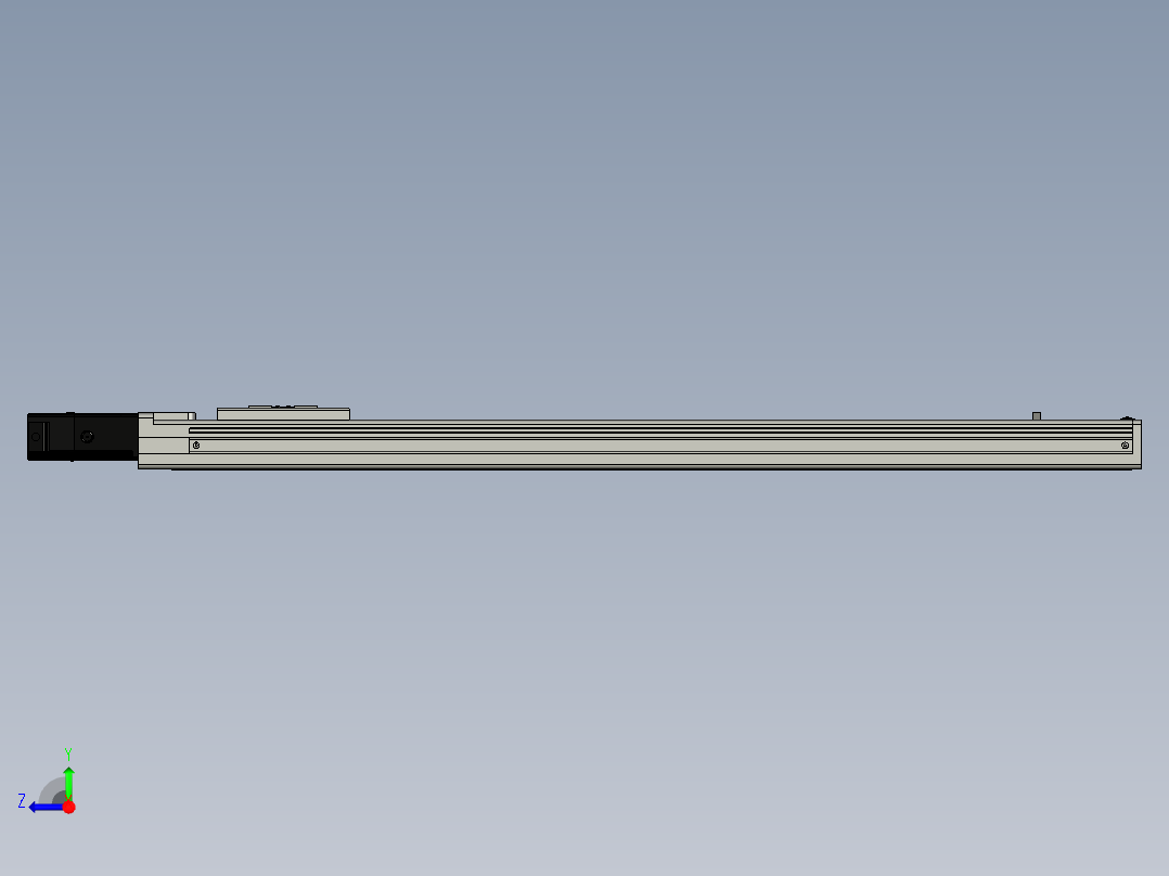 Toyo东佑达直线模组-ECH6-650-BC-反-M5右视图