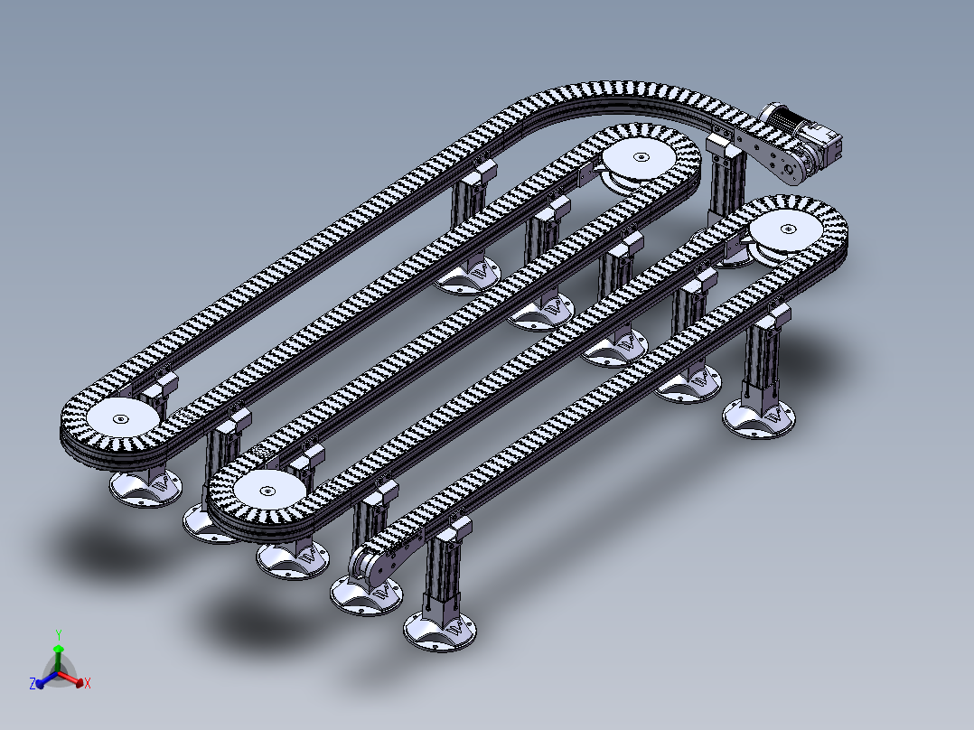 B103-弯道传送带（淘宝店&老工匠设计中心）