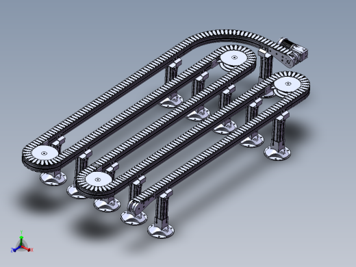 B103-弯道传送带（淘宝店&老工匠设计中心）