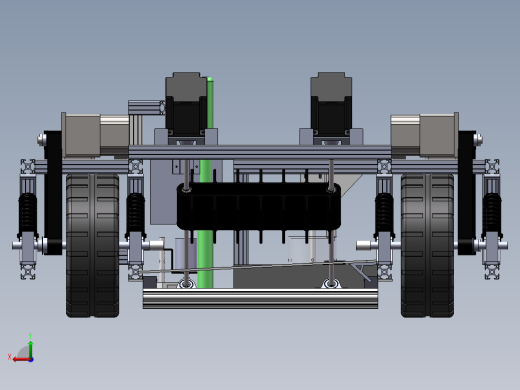 莴笋收割播种一体车后视缩略图