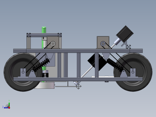 莴笋收割播种一体车右视缩略图
