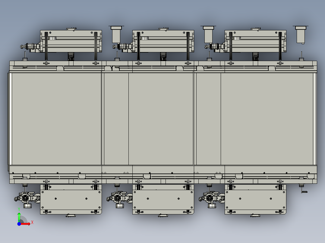 压力循环机前视图