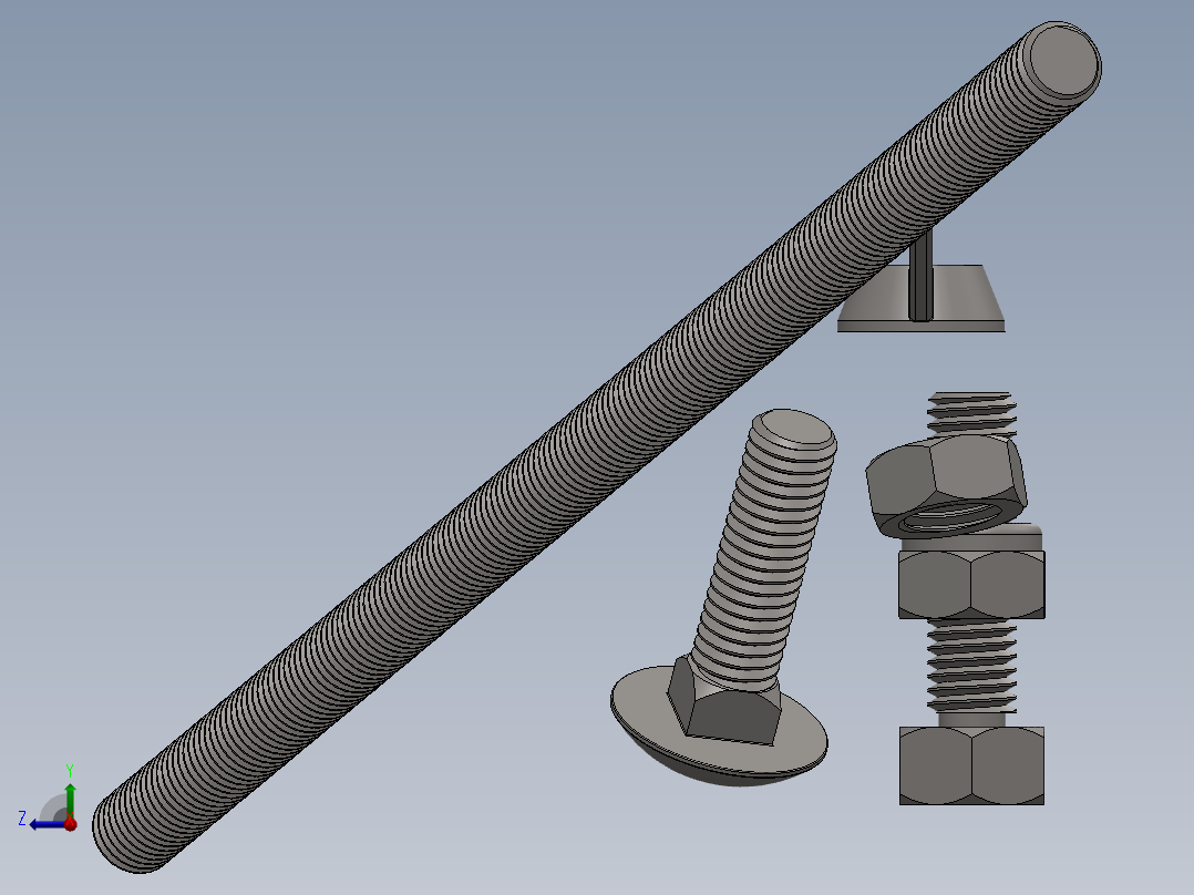 m8-螺栓螺母.4右视图
