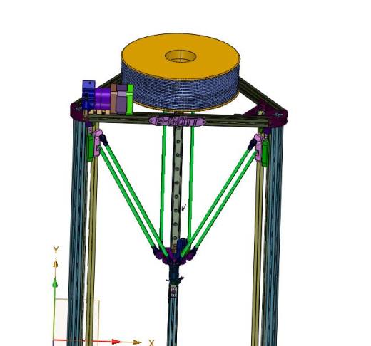 大型FDM定做delta并联臂整机缩略图