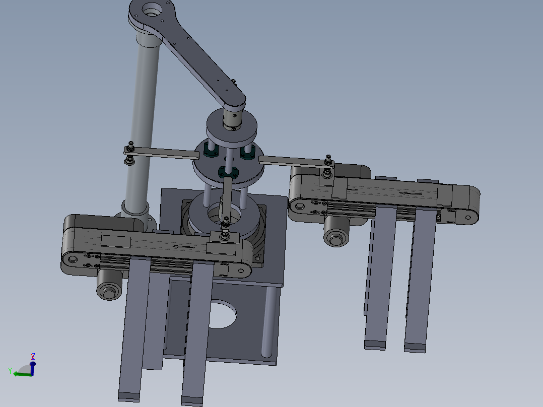 旋转式上料机构