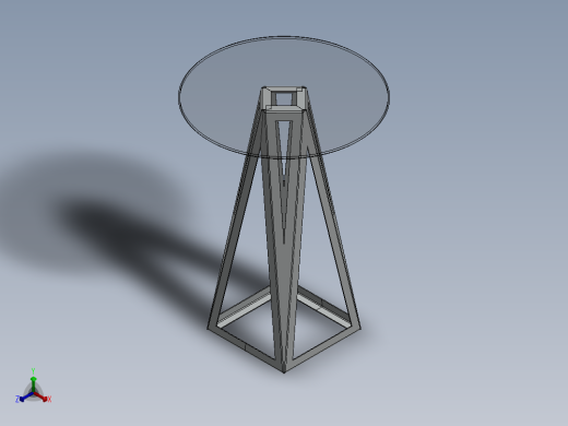 桌子(8)正等轴测缩略图