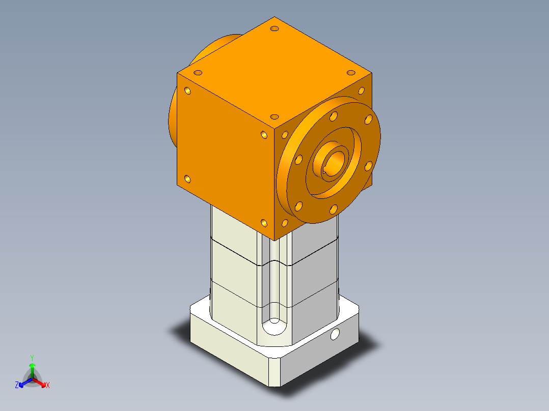 换向器28PW140双孔 PGH115-L2 22-110-145-M8.stp主视图