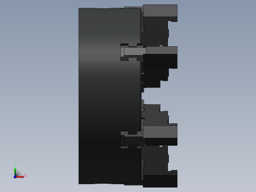 六爪卡盘前视缩略图