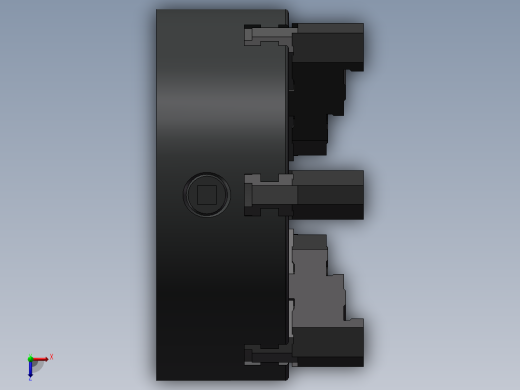 六爪卡盘俯视缩略图