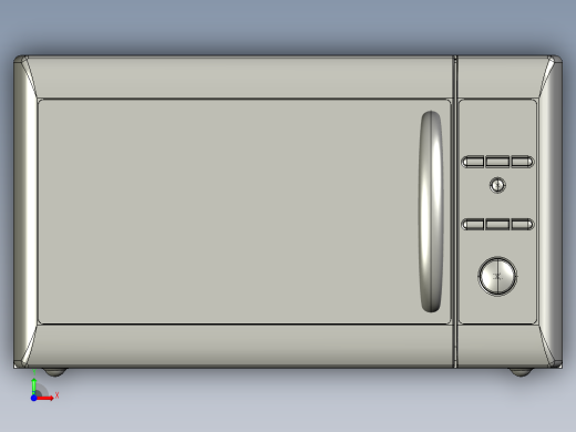 微波炉前视缩略图