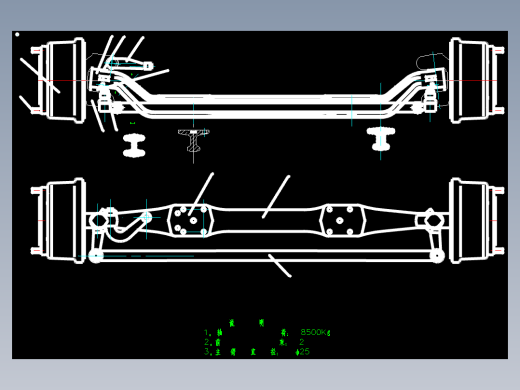 QC084-汽车前桥的设计汽车类设计[全套CAD和文档]