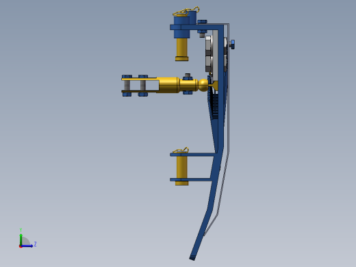 往复切割刀左视缩略图