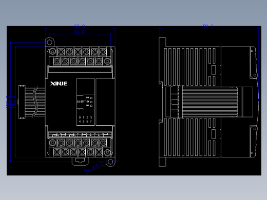 XD-E8YT-外观图（三个指示灯）-220524