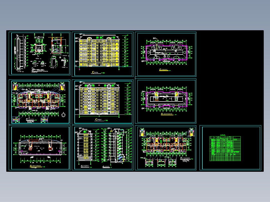 高层住宅建筑图三