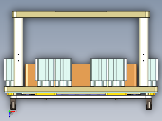 Reacher-C-笔记本CNC工装夹具三维模型CNC4俯视缩略图