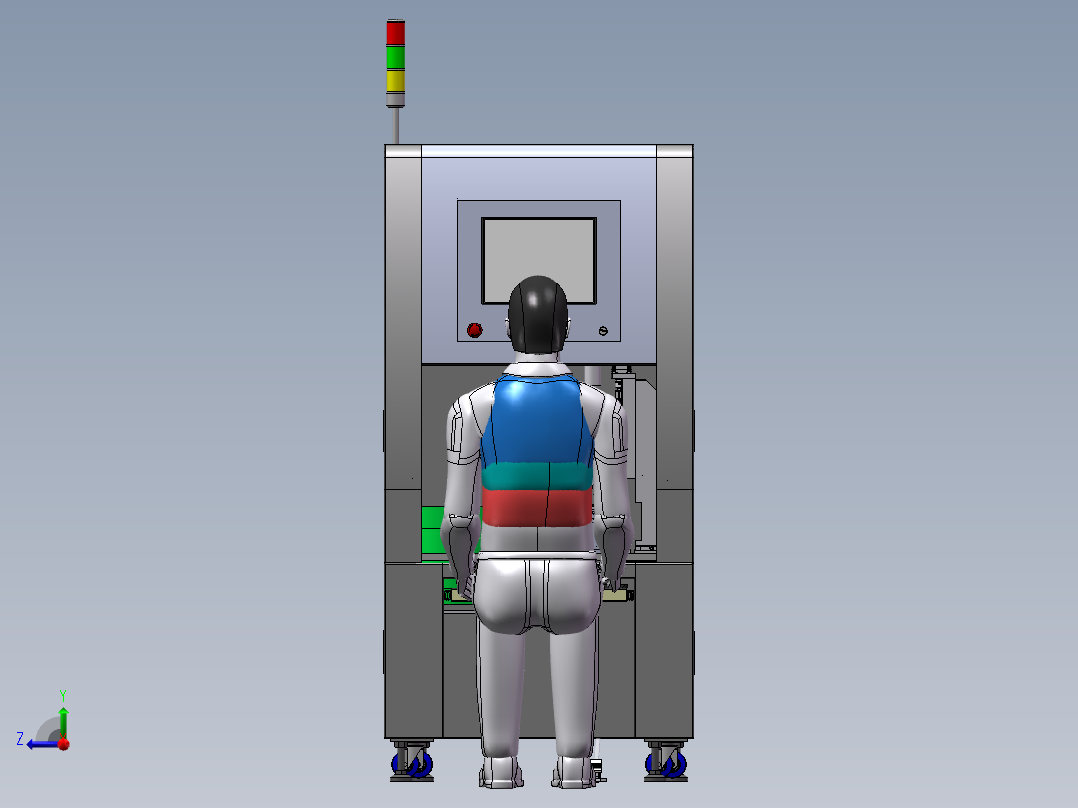 超声波焊接设备sw20可编辑右视图
