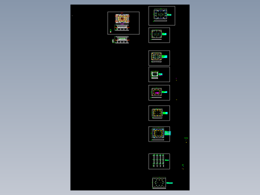 笔记本D壳预冲压弧度冲压模具设计图
