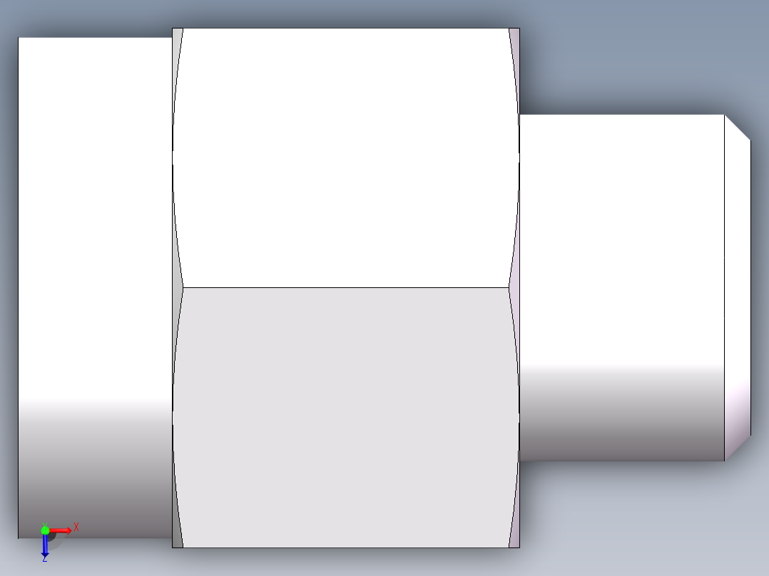 压力表接头-英制螺纹、5CB-18-08GDK俯视图