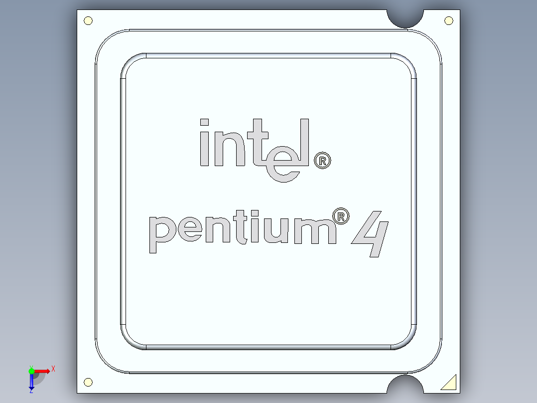 CPU(14)俯视图
