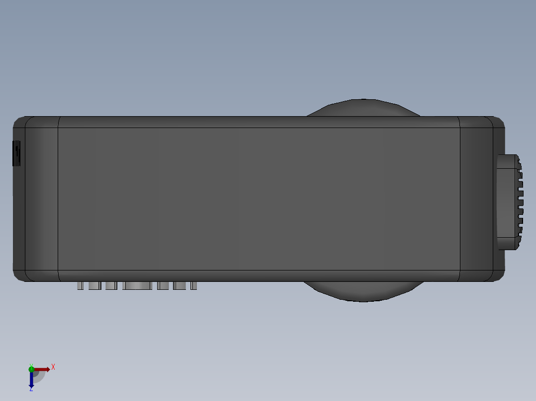 投影仪(14)俯视图