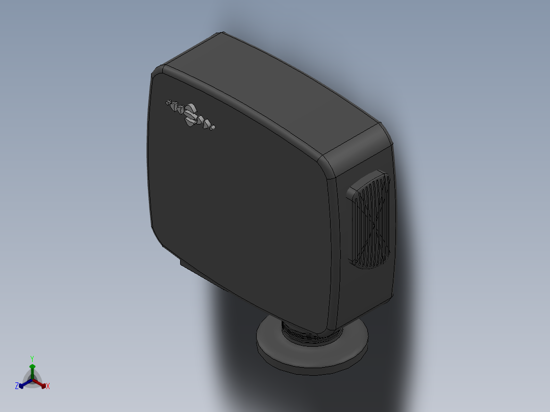 投影仪(14)正等轴测图