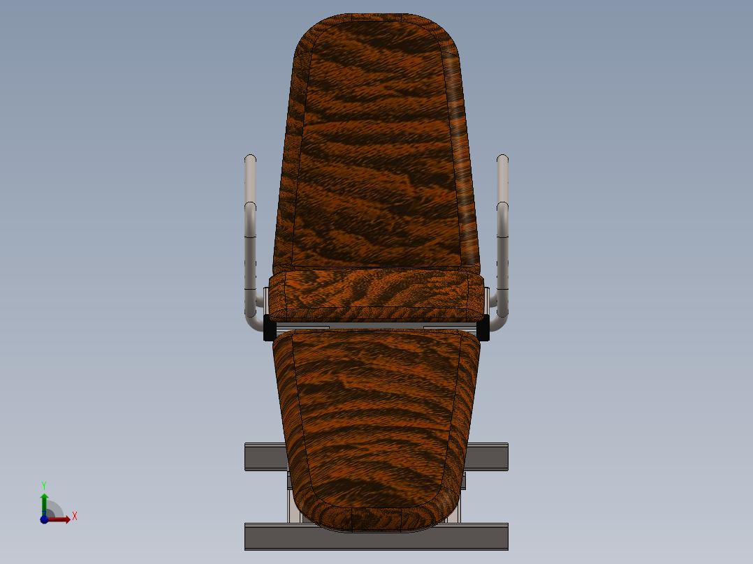 剪叉式升降机 、升降机(46)前视图