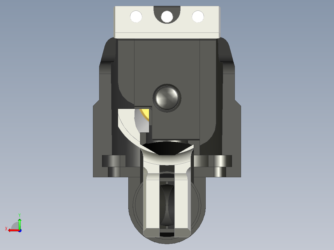 1223-PYa早期，滑动组件后视图