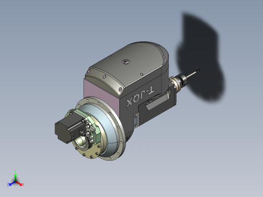 Hiteco T-JQX 5 轴头