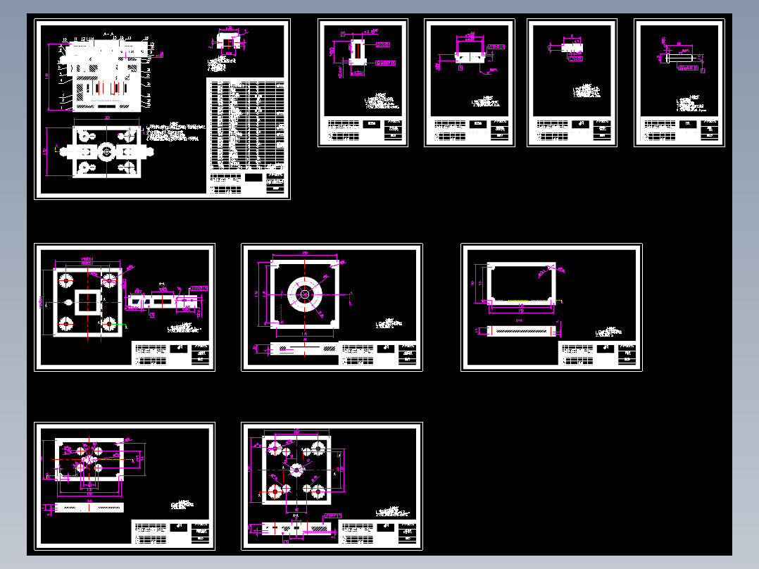 带侧抽瓶盖的塑料注塑模具设计及成型工艺-注射模含11张CAD图