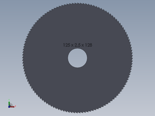 开槽锯刀前视缩略图
