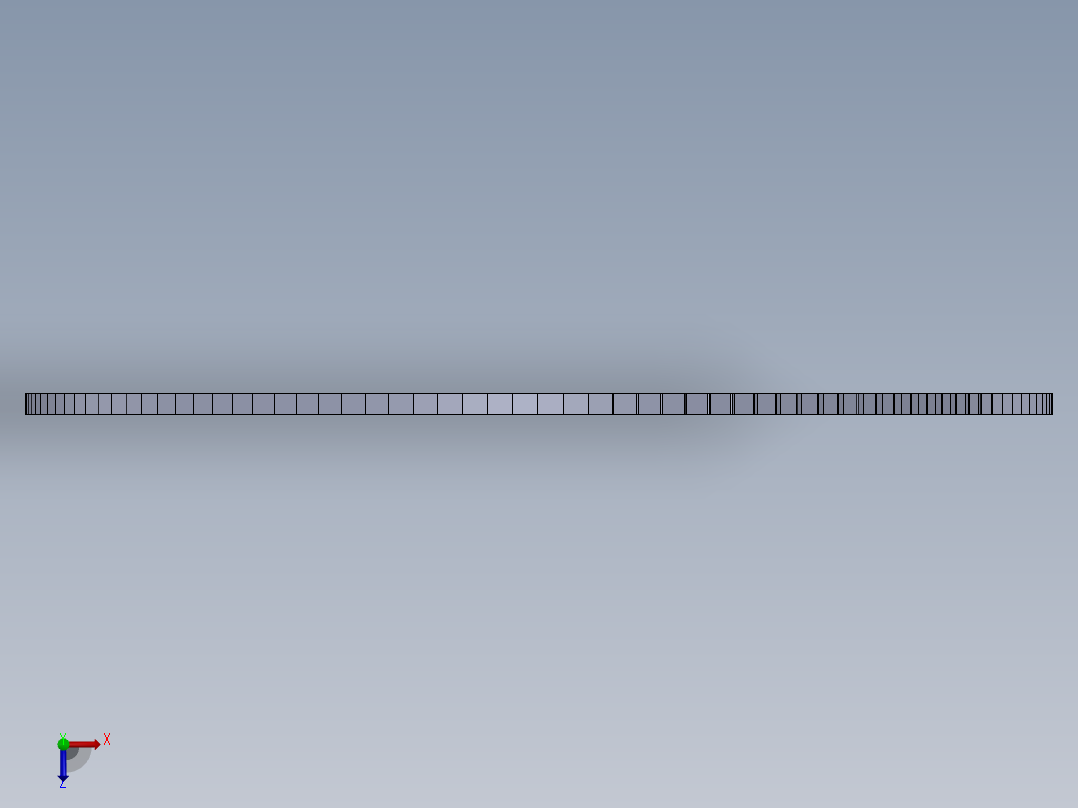 开槽锯刀俯视图