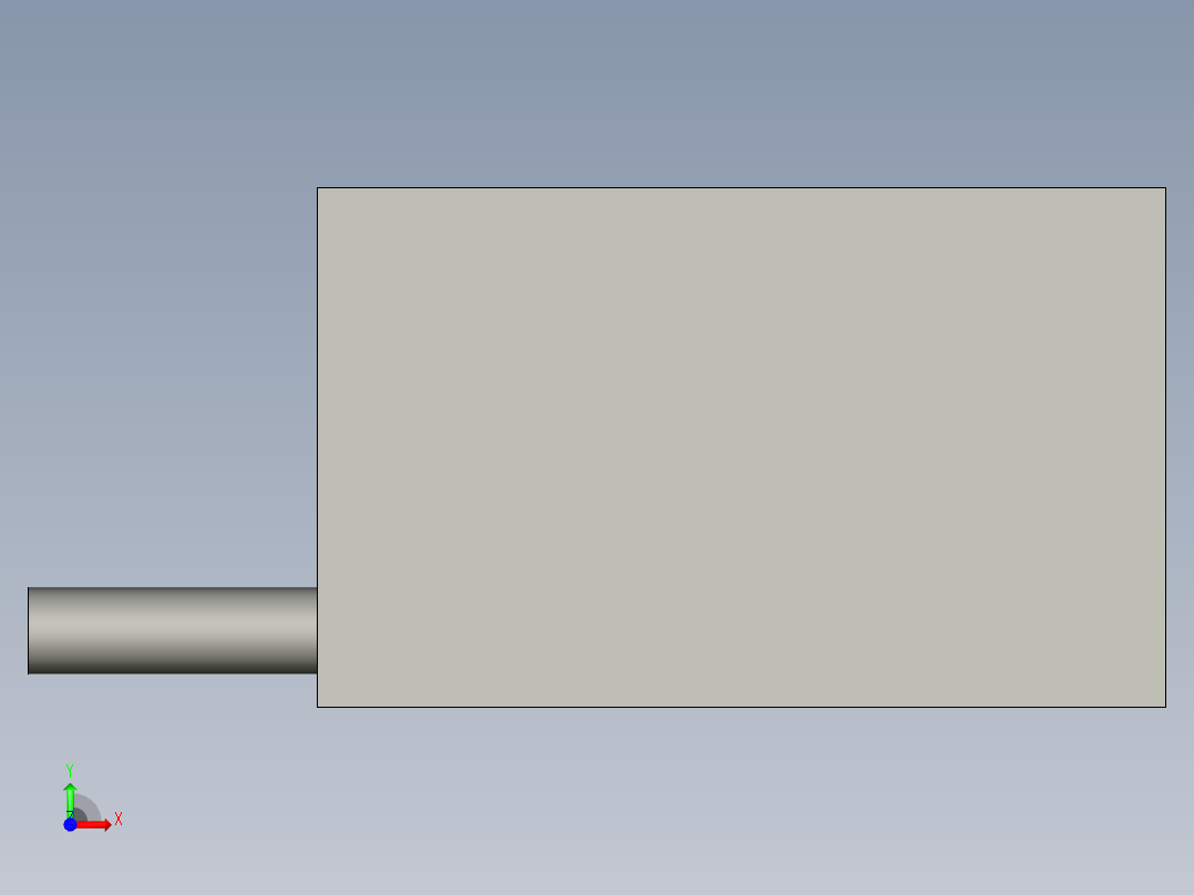 读数头RH100X30D05A-A前视图
