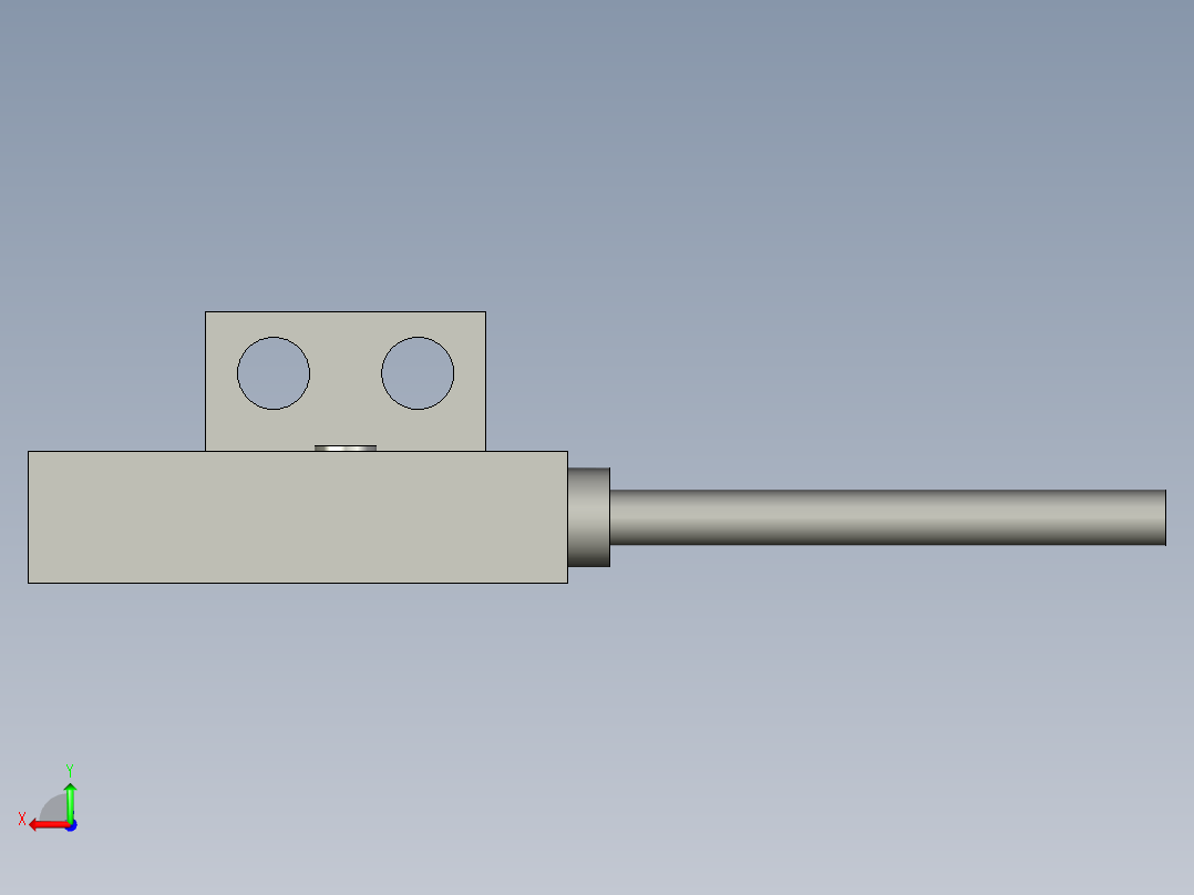 光电传感器PM-R44后视图