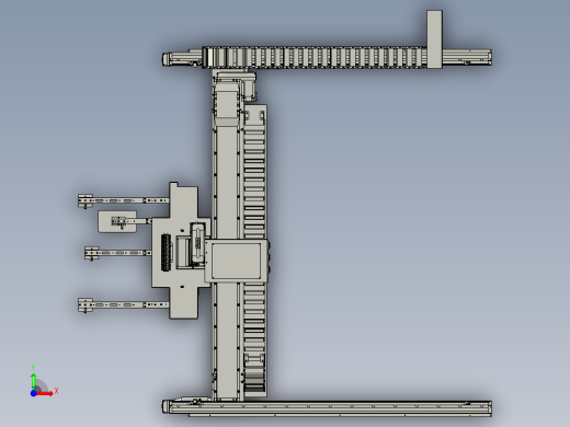 TM2102-04-00A取料3轴组件bb前视缩略图