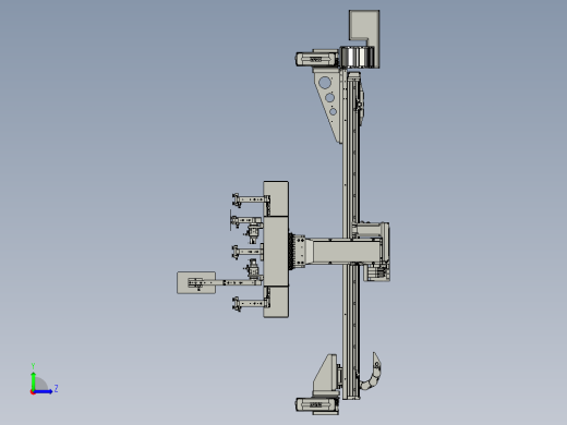 TM2102-04-00A取料3轴组件bb左视缩略图
