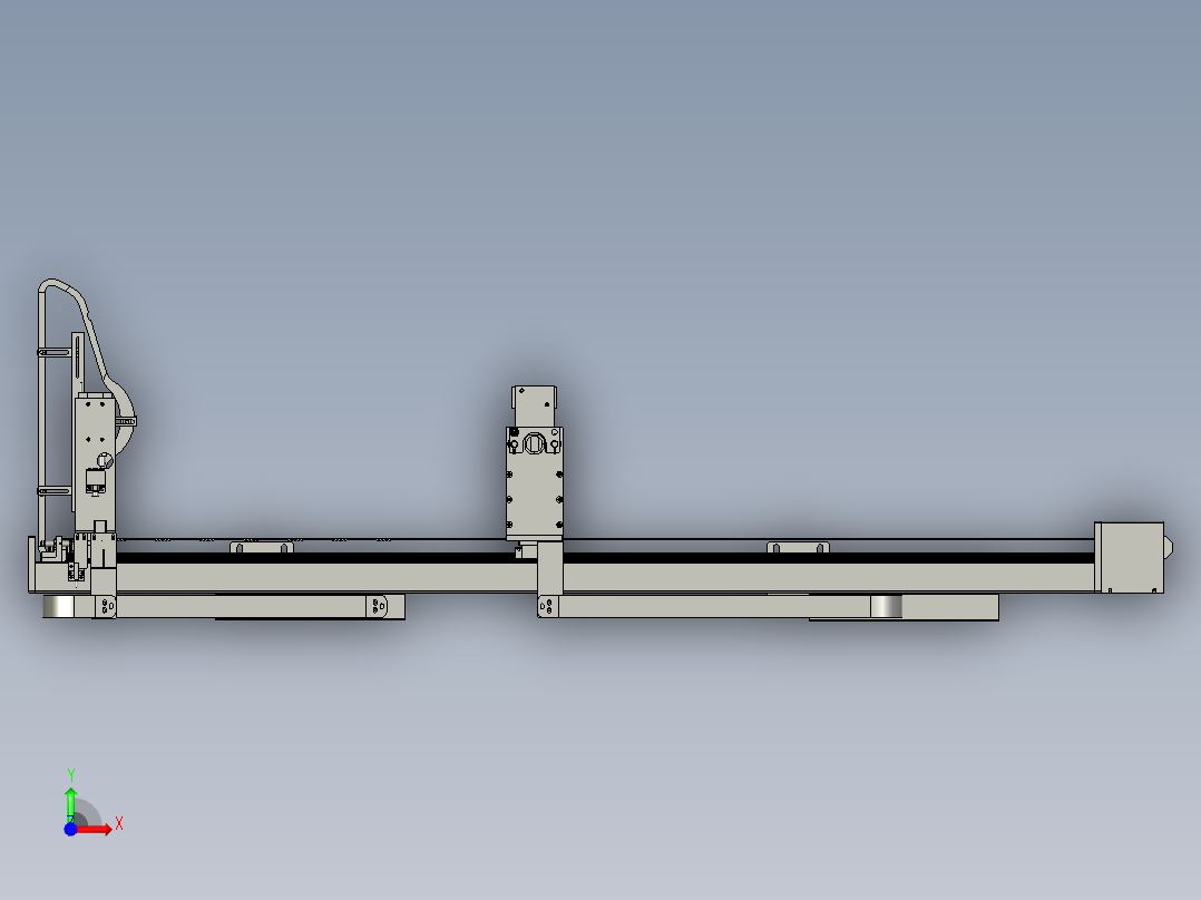 取料机械手前视图