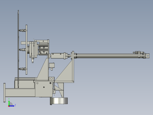 取料机械手左视缩略图