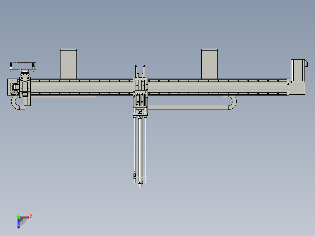 取料机械手俯视图