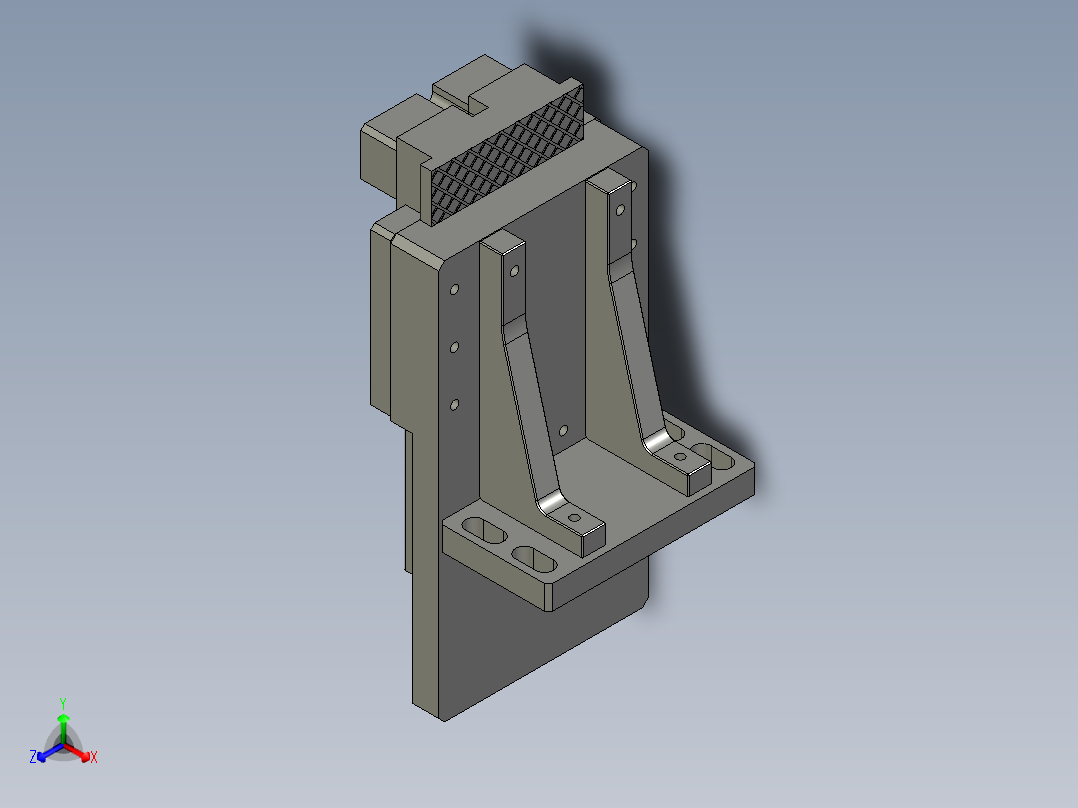 08-00阻挡组件V10正等轴测图