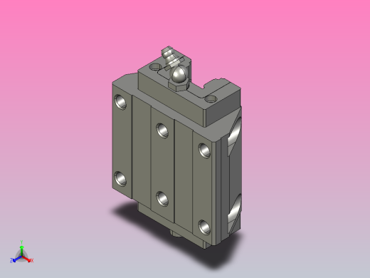 滑块KWVE25正等轴测缩略图