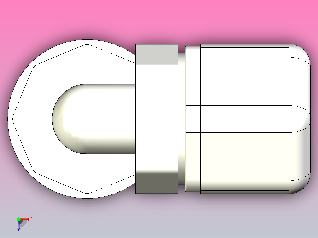母弯头W6FE6俯视图