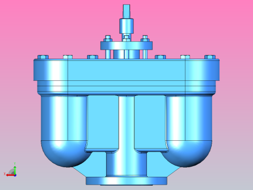PⅡ-10 排气阀[PⅡ-10-DN100]后视缩略图