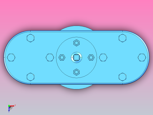 PⅡ-10 排气阀[PⅡ-10-DN100]俯视缩略图