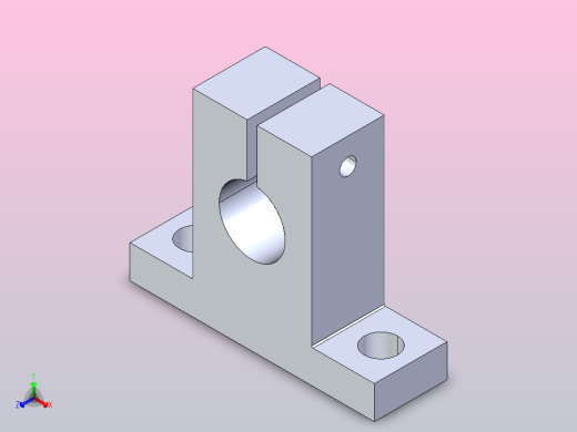 支撑座support_fgwa10正等轴测缩略图