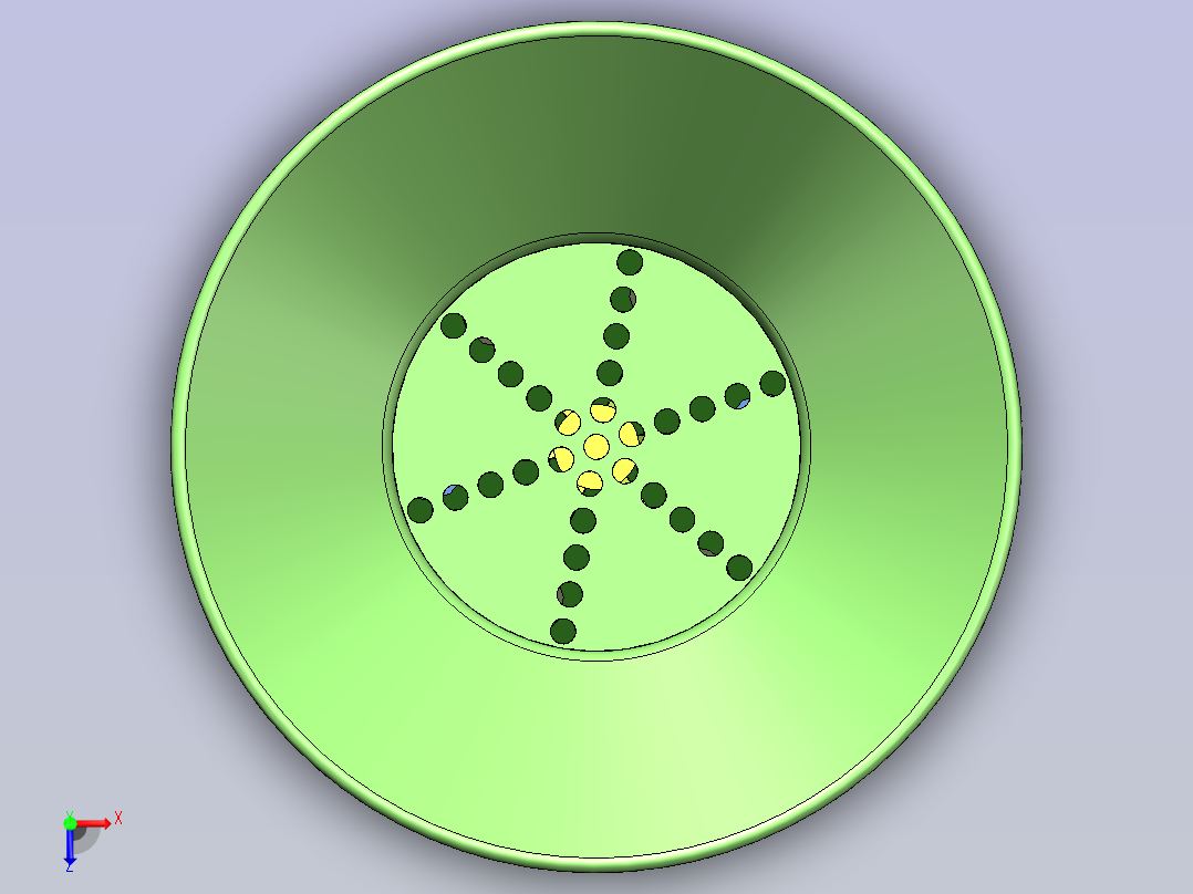 水面落叶清扫机SW21俯视图