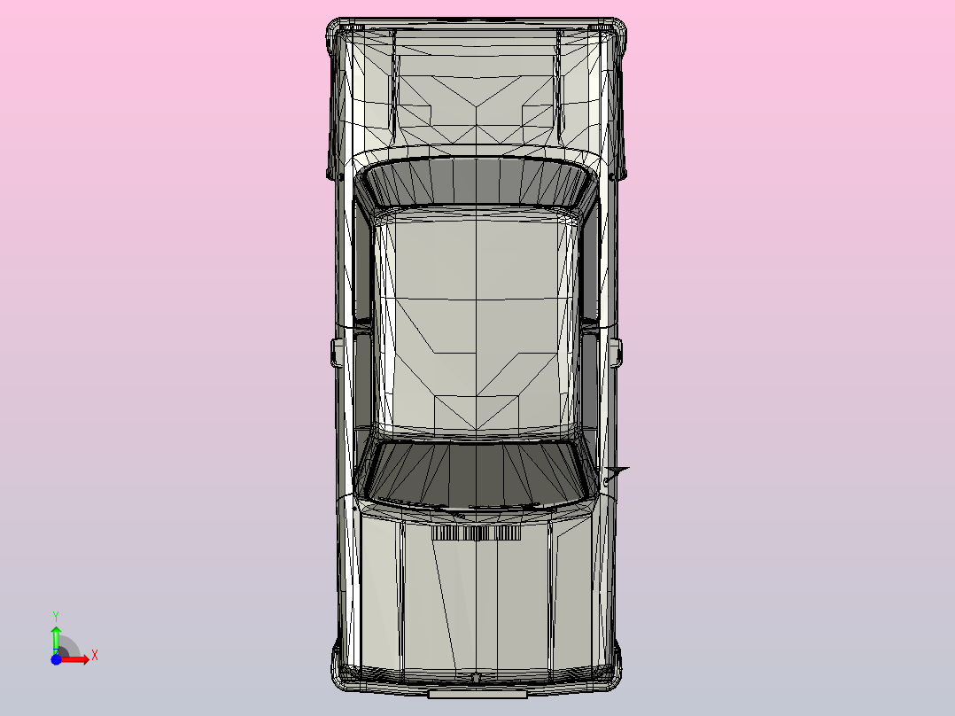 玩具车模型前视图