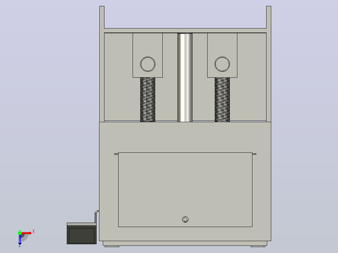 丙烯酸成型forming-machine-1-模型格式为 igs俯视图